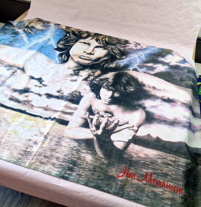 Drapeau / toile / tentures  , Jim Morrison  , The Doors - photo numéro 3