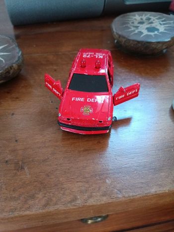 Véhicule de pompiers