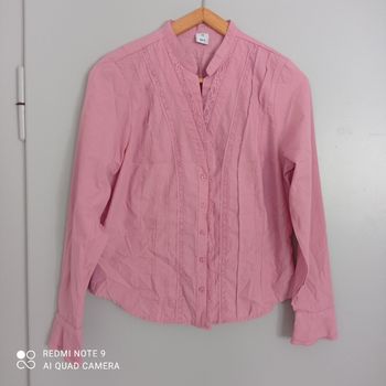 Chemise rose t38