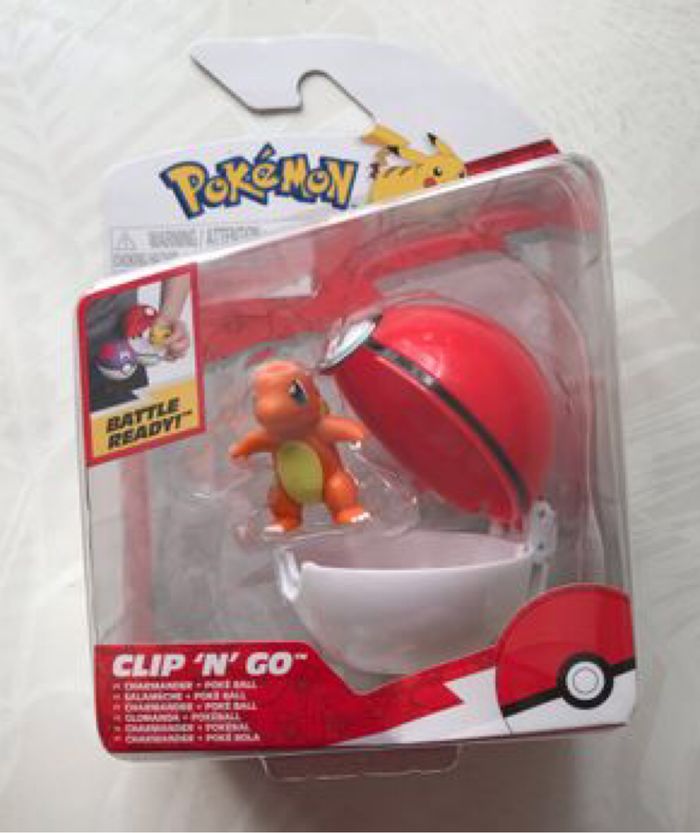 Pokéball Figurine Clip N Go Salameche