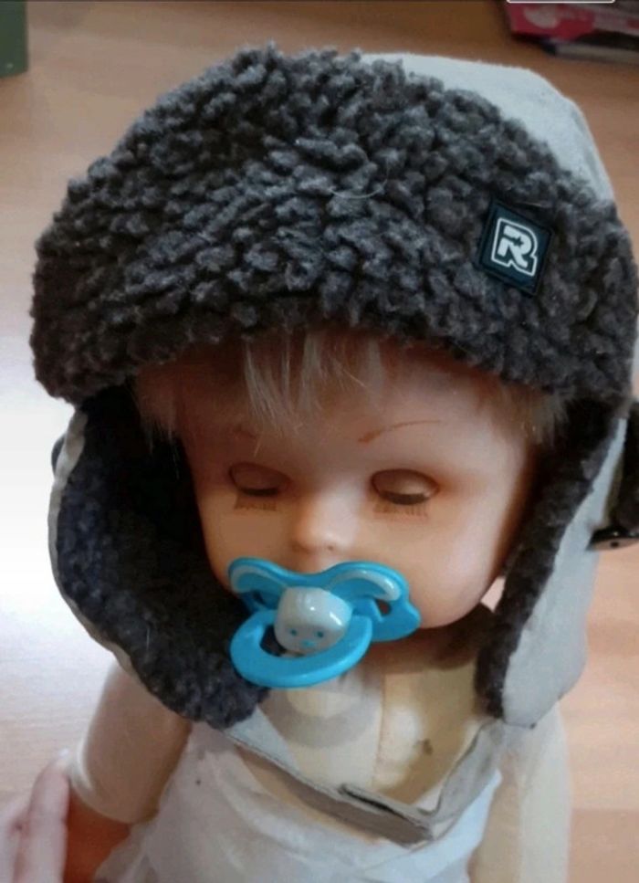 Chapeau aviateur bonnet 🩶 - photo numéro 3