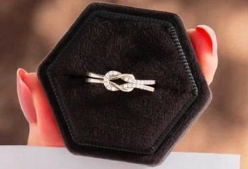 Bague en argent style Fred