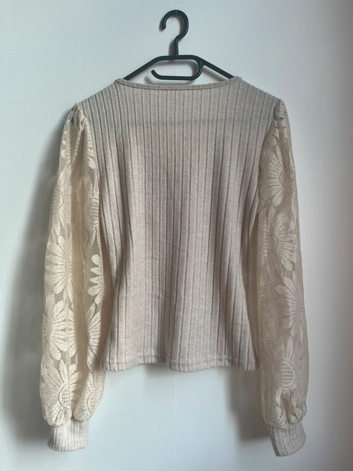 Magnifique haut beige - photo numéro 6