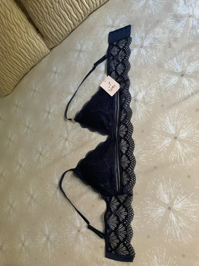 Soutien gorge les petites bombes taille XL bleu marine