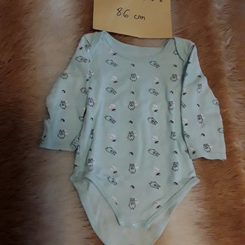 Body bébé fille ou garçon mixte bleu pâle 86 cm - 18 mois