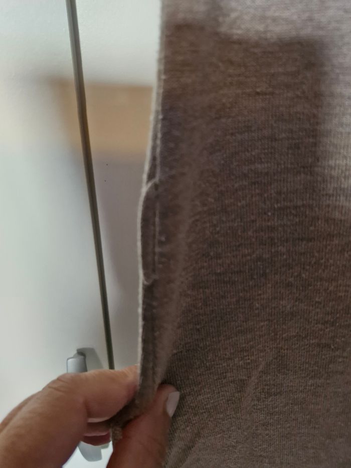 Jolie robe tunique col drapé - photo numéro 6