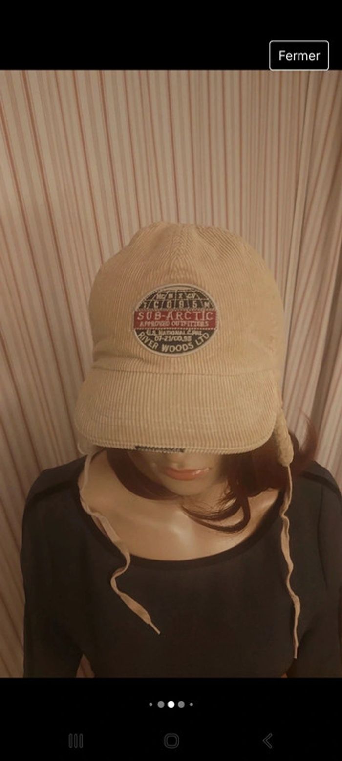 Chapeau River Wood beige très chaud  S/M - photo numéro 9