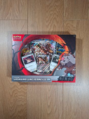 Coffret Pokémon Ursaking Lune Vermeille Ex