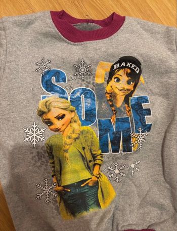 Pull reine des neiges 