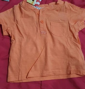 Tee-shirt orangé