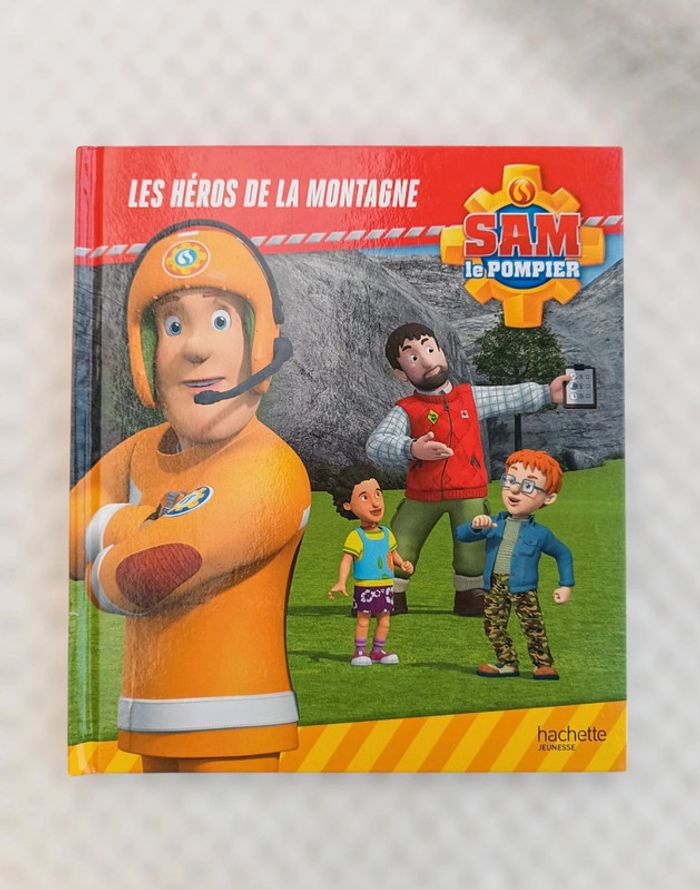 🔸Livre Sam le Pompier - Les Héros de la Montagne🔸