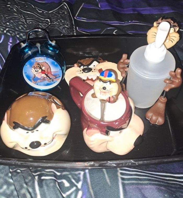 Lot d'objets TAZ