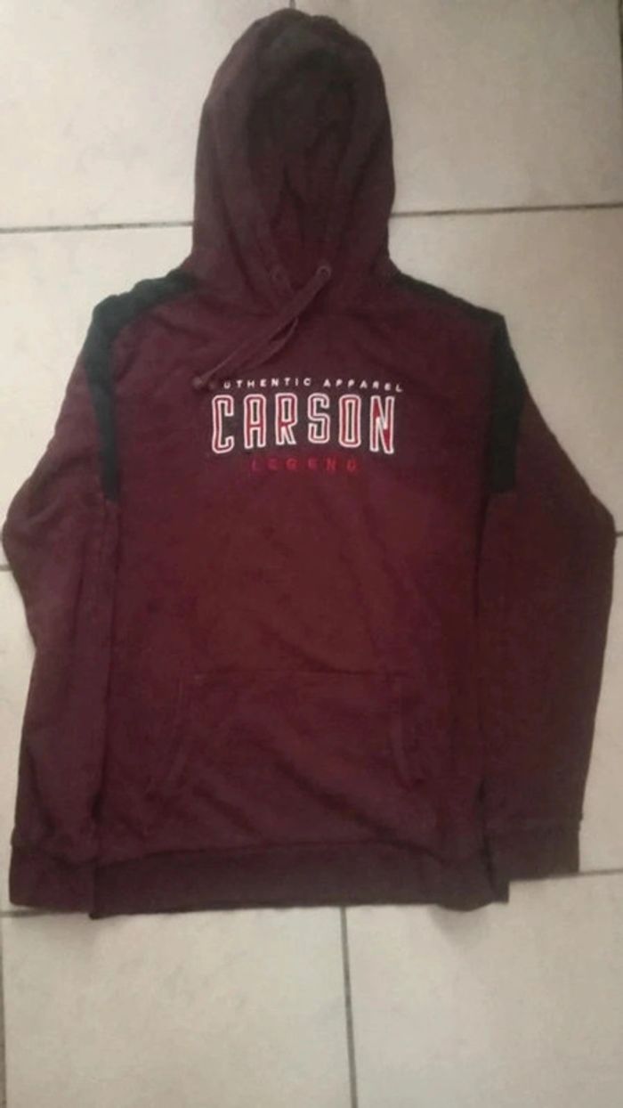 Sweat à capuche kiabi