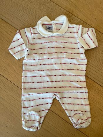 Grenouillère petit bateau