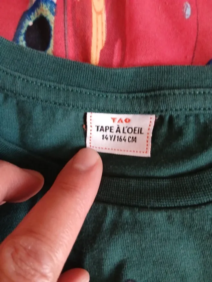 Lots de 3 tee-shirts Tape à l'œil taille 14 ans - photo numéro 4