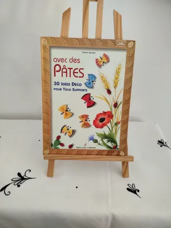 30 idées déco pour tous supports avec des pâtes Didier Carpentier