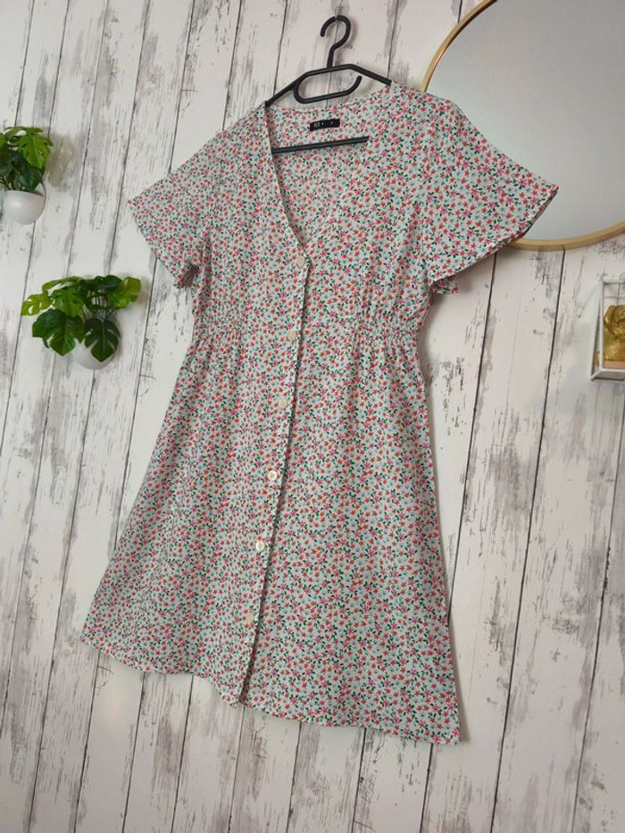 Robe fleurie Tex femme S - photo numéro 3