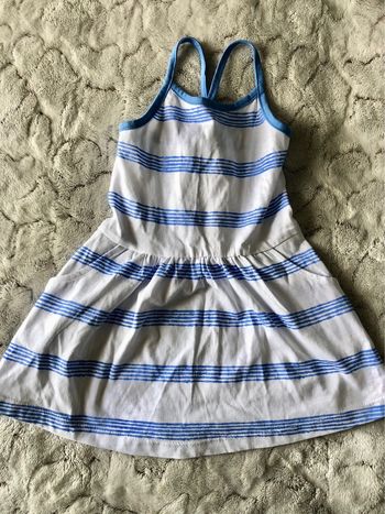 Robe bleue vertbaudet 2 ans