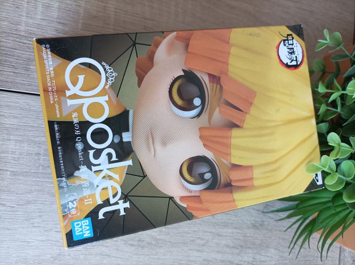 Figurine Zenitsu Agatsuma Demon Slayer Kimetsu no yaiba banpresto qposket Bandai - photo numéro 2