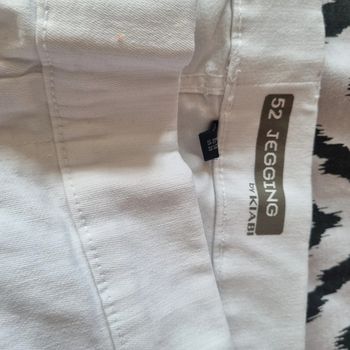 Jegging kiabi neuf sans étiquette 52 blanc