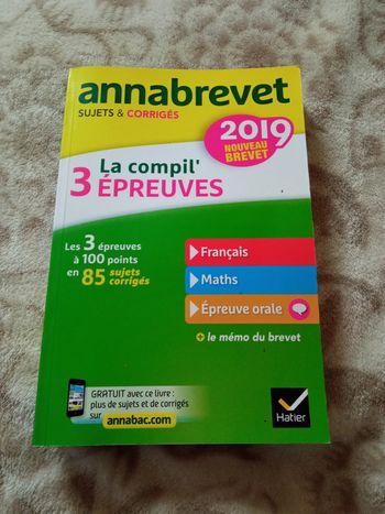 Annabrevet la compil 3 épreuves