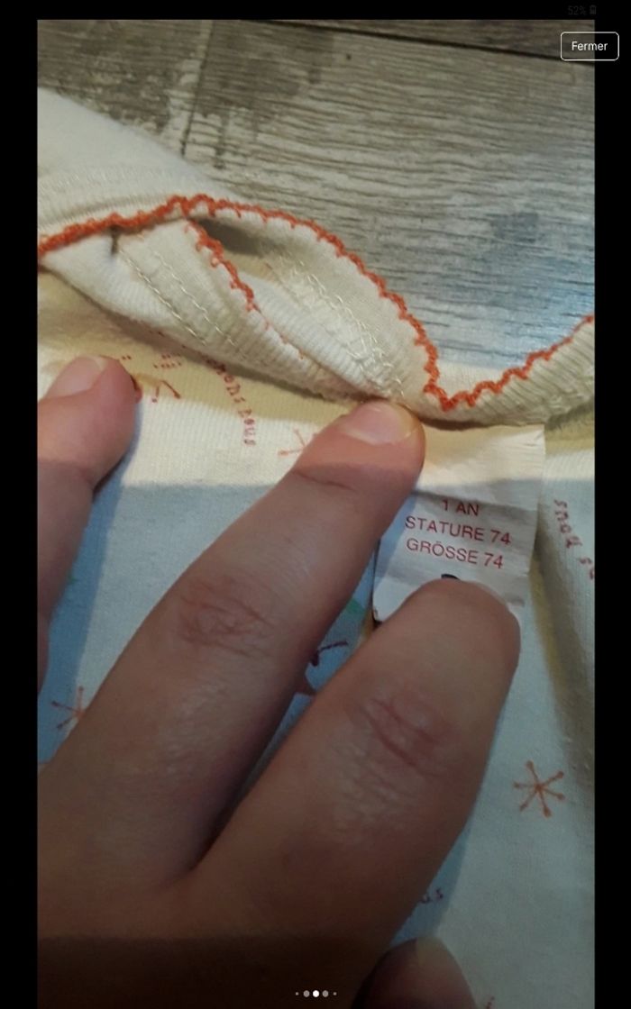 Lots de 5 bodies manche longue - photo numéro 7