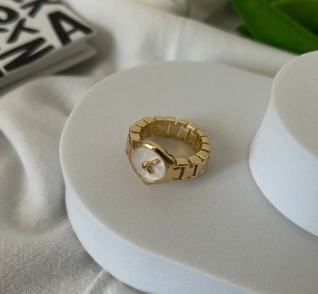 Bague dorée Aesthetic Ajustable