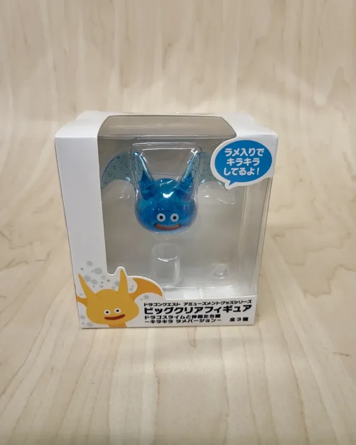 Figurine Dragon Quest Big Clear Figure Demon Slime bleu