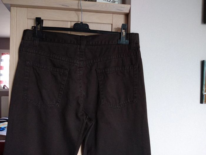 Pantalon homme marron foncé - photo numéro 2