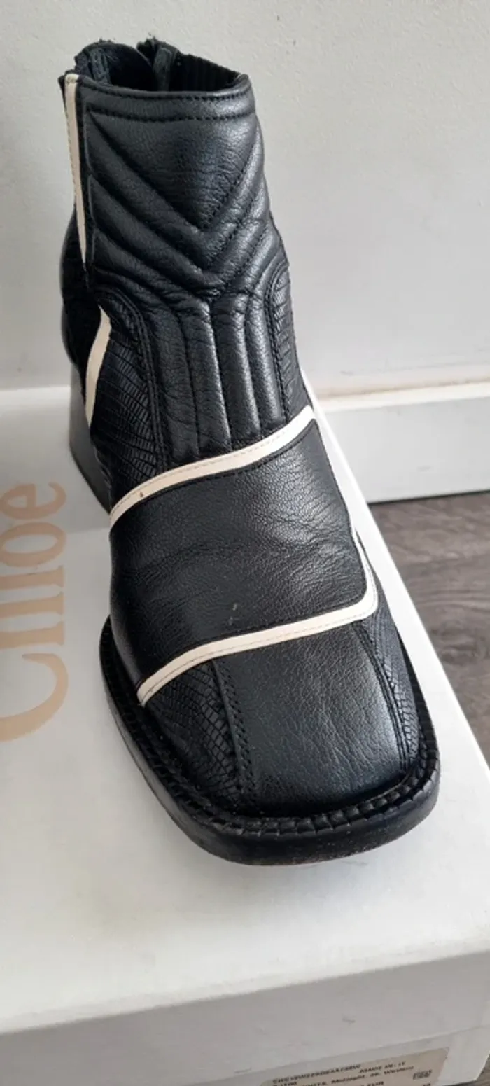 Boot western chloe Olivia noire 39 - photo numéro 3
