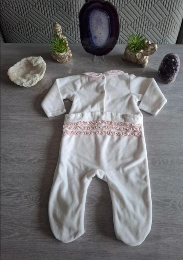 Pyjama velours 9 mois TBE - photo numéro 5