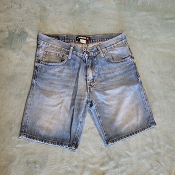 Short Bernuda Jean Vintage Y2K Surf 🩳 Quiksilver  - Taille  W30 - FR40