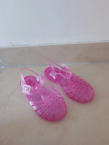 Méduse sandales de plage rose 25