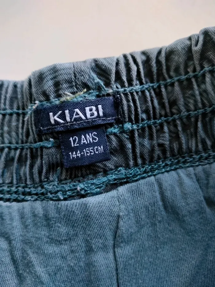 Pantalon bleu doublé Kiabi 12ans - photo numéro 3