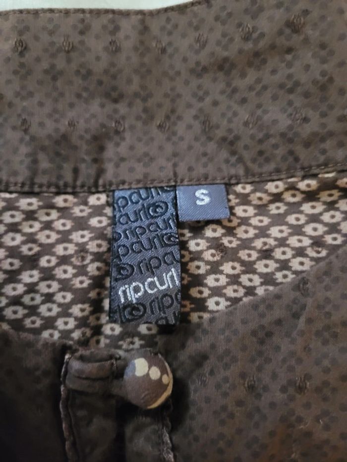 Robe Rip Curl marron et beige - photo numéro 5