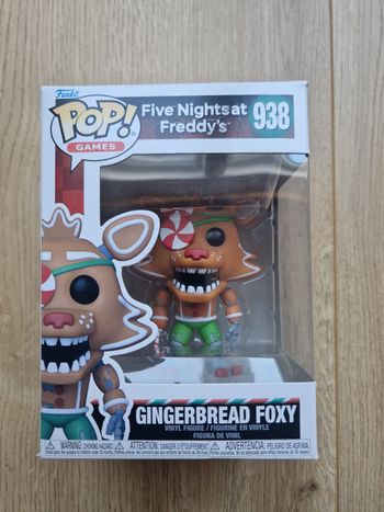 Pop Five nights at Freddy's Gingerbread Foxy : 938