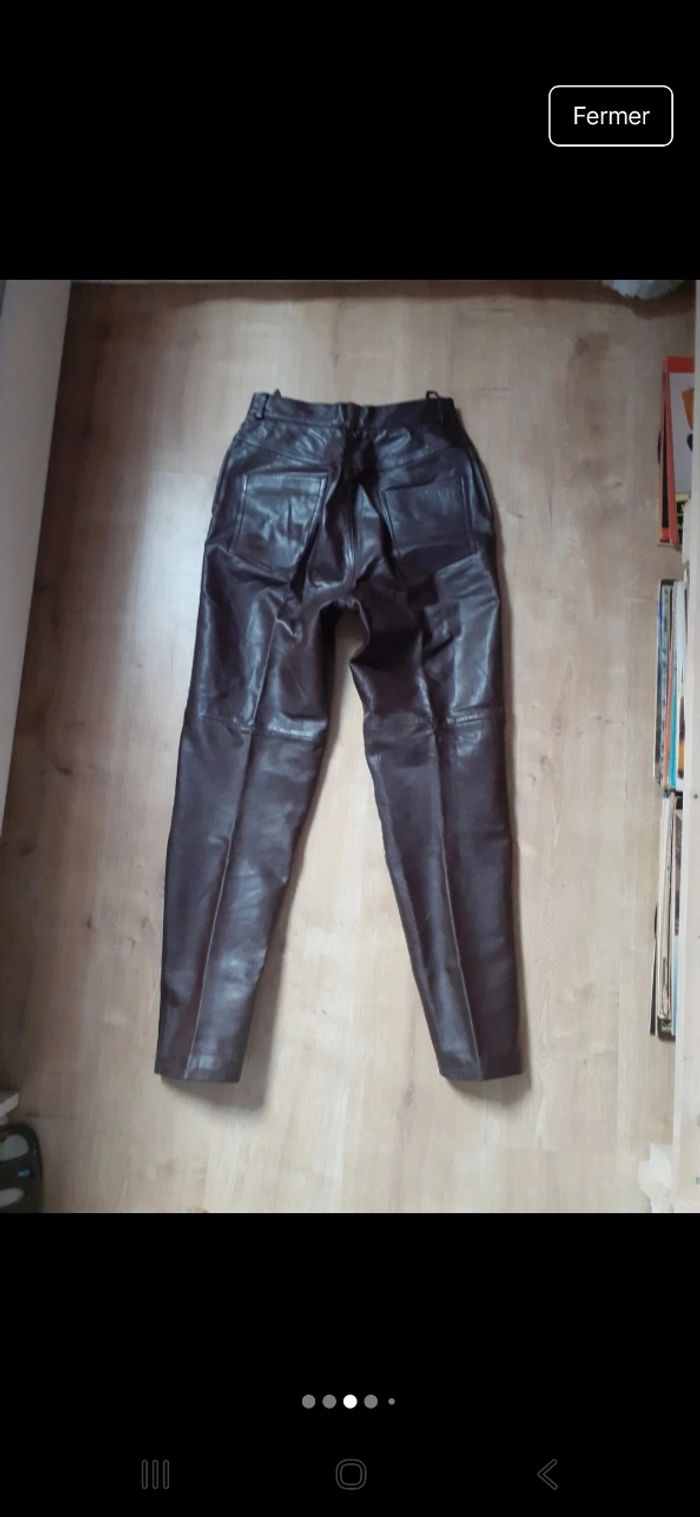 Pantalon cuir - photo numéro 3