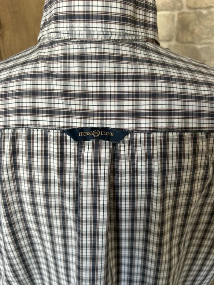 Chemise manches courtes homme Henry Lloyd taille M - photo numéro 6