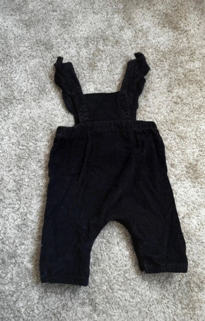 Ensemble salopette velours + pull Kiabi – 3 mois - photo numéro 4
