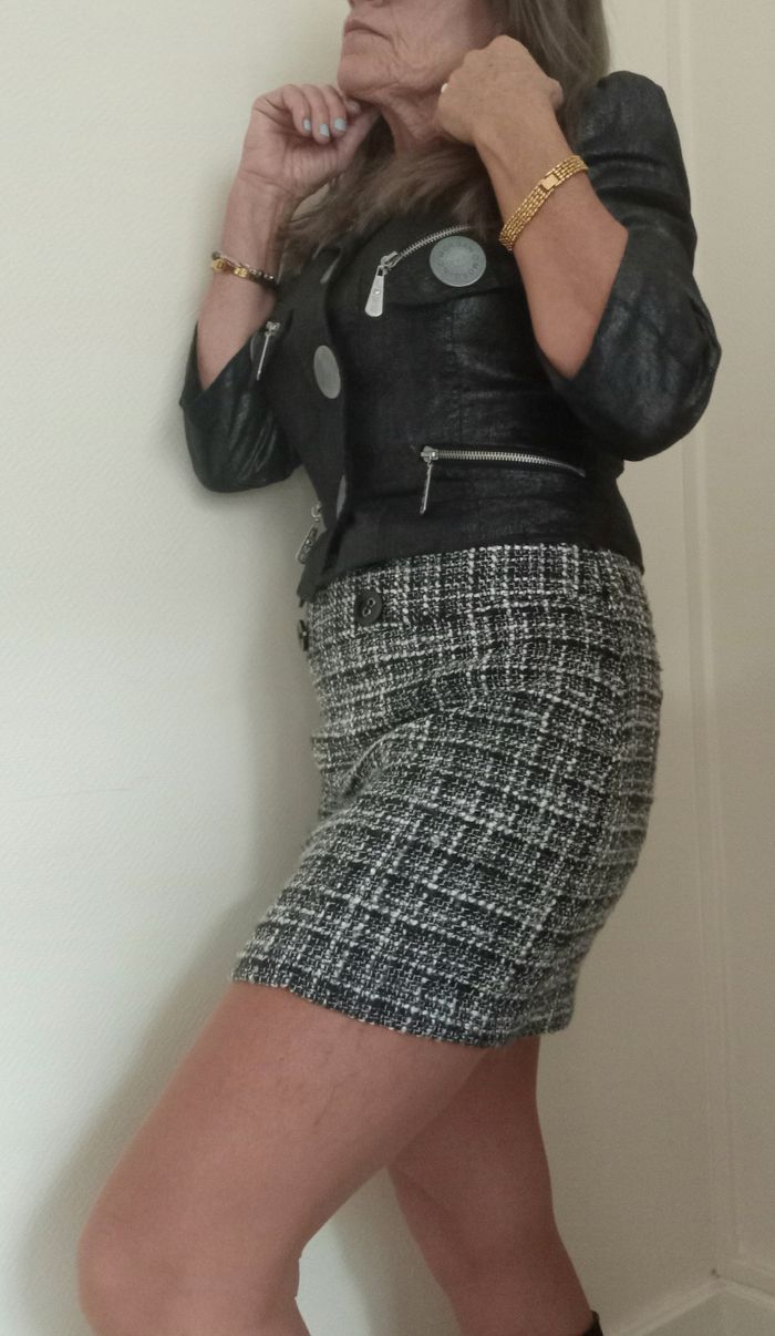 Jupe en lainage Mim taille 38 - photo numéro 6