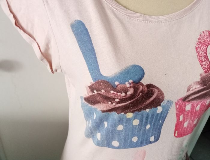 T-shirt cupcakes été ado - photo numéro 2