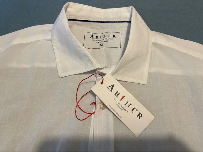 Chemise blanche légère - Arthur - T. XL - photo numéro 2