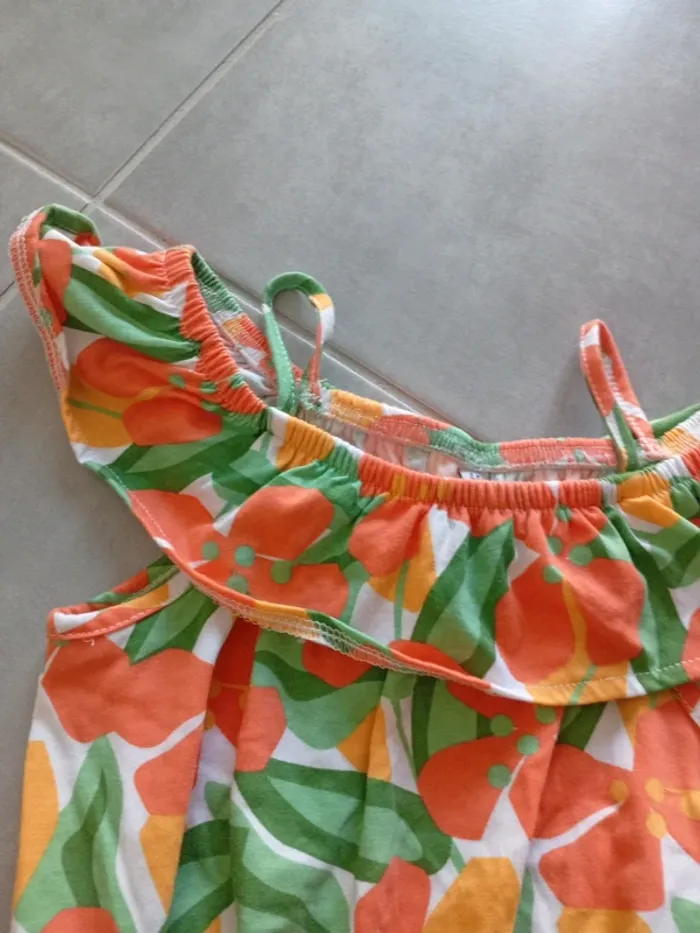 Combishort fleurs - photo numéro 5