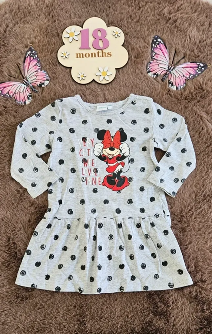 Robe minnie 18 mois fille
