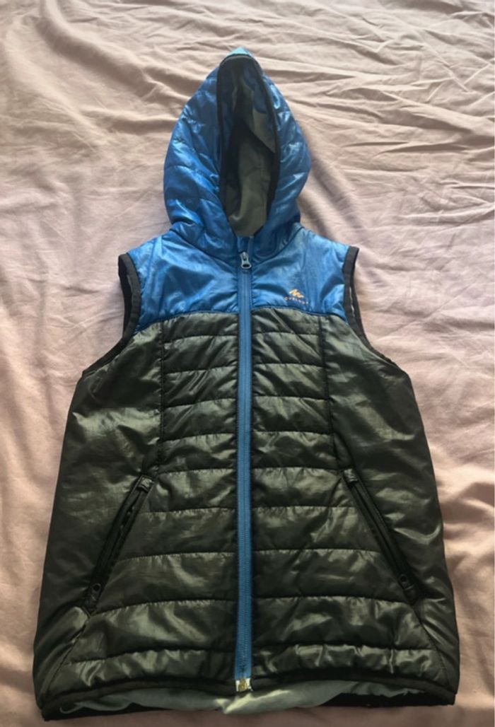 Veste sans manches garçon 8 ans