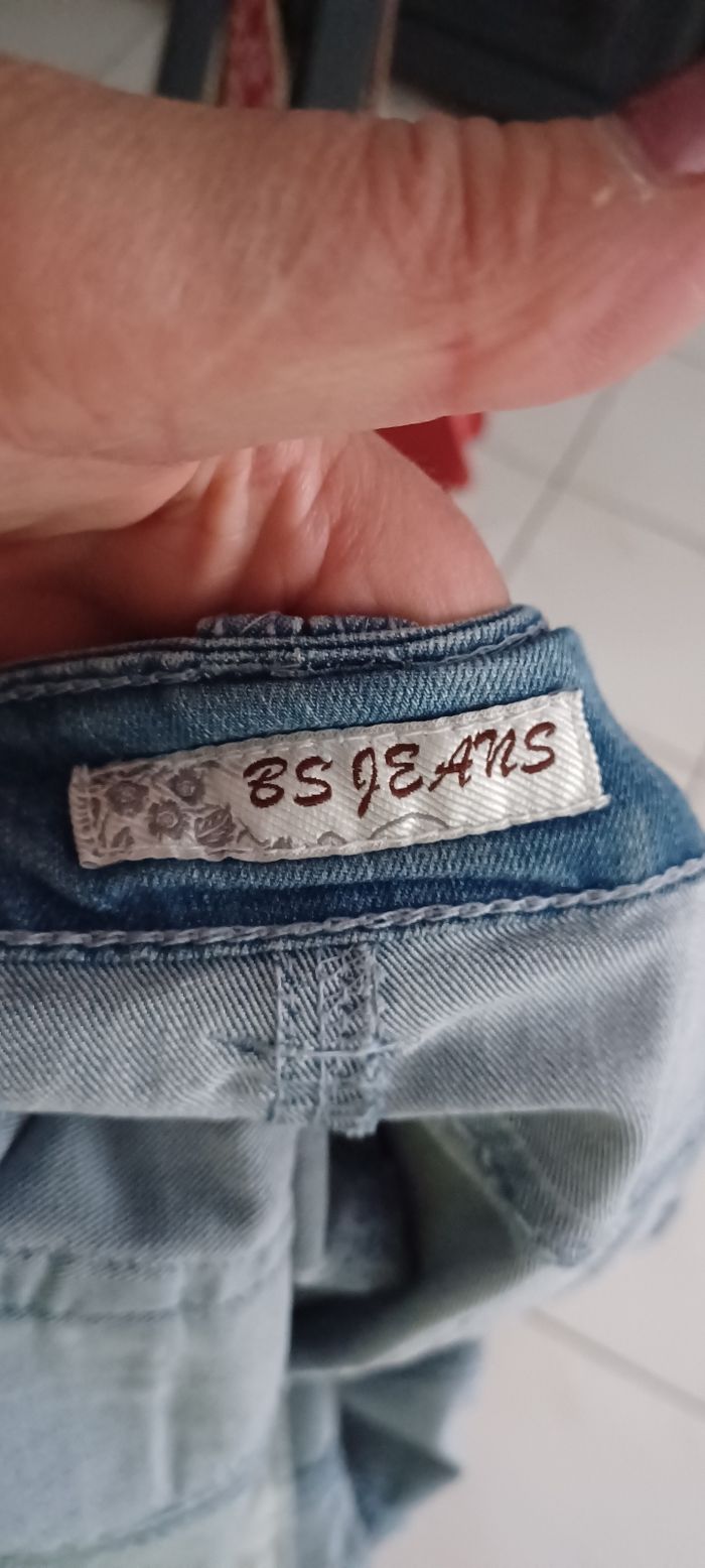 Très belle jupe jeans femme T 44 - photo numéro 7