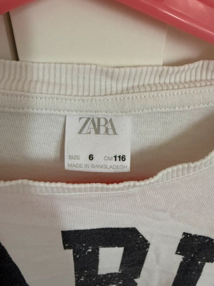 T-shirt épais 6 ans Zara - photo numéro 4