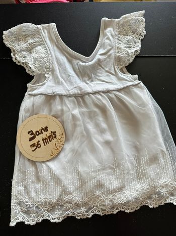 Robe cérémonie 3 ans