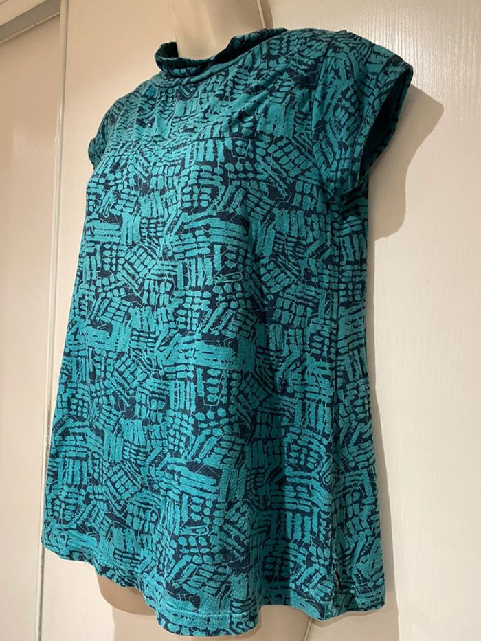 Kanabeach biologique blouse taille 36 bleu bleu canard - photo numéro 15
