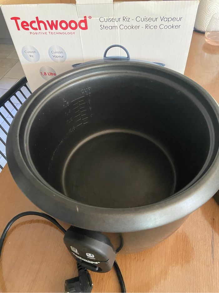 Cuiseur à riz/ cuiseur vapeur  Techwood - photo numéro 2